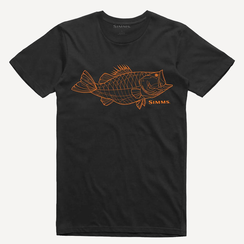 Футболка Simms Bass Line T-Shirt